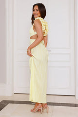 Trust Your Love Maxi Dress Yellow